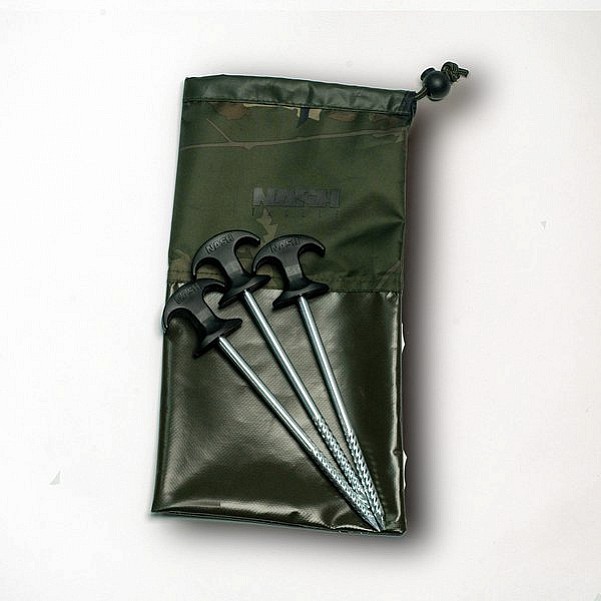 Nash Titan Bivvy Peg (10 Piece Set)longitud 20cm - MPN: T4404 - EAN: 5055108944041