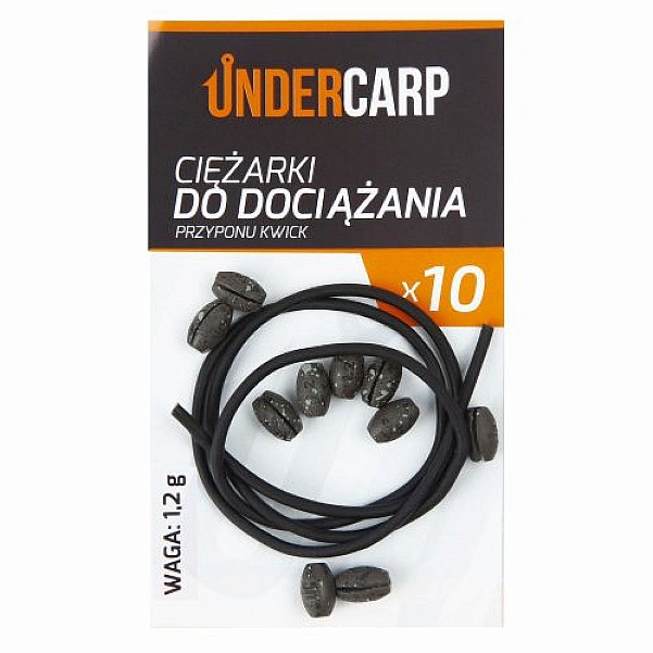 UnderCarp - Ciężarki do dociążania przyponu Kwick 1.2g - MPN: UC716 - EAN: 5902721608372