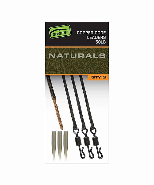 Fox Edges Naturals Copper Core Leader - MPN: CAC905 - EAN: 5056212191413