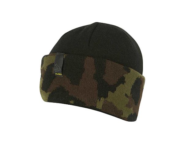 Avid Carp Black and Camo Beanie - MPN: A0620392 - EAN: 5056317757163