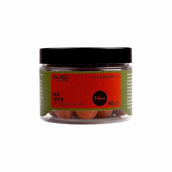 Avid Carp Red Spice Pop-Upsśrednica 14mm - MPN: A0650013 - EAN: 5056317759488