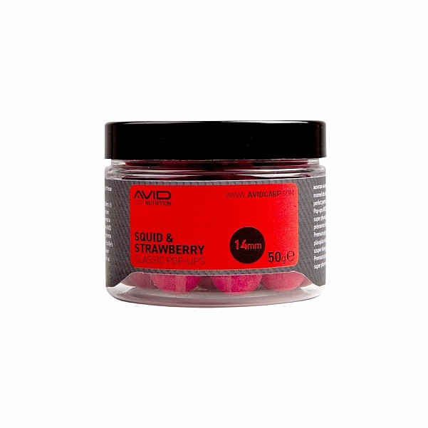 Avid Carp Squid & Strawberry Pop-Upsdiameter 14mm - MPN: A0650022 - EAN: 5056317759662