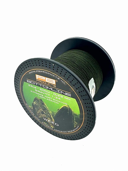 PB Products Bottom Line - Weed 0.23mm (25LB) 500m - MPN: 11540 - EAN: 8717524115401