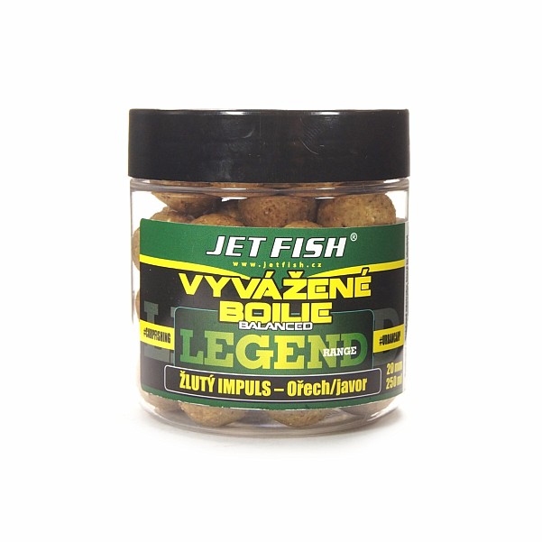 Jetfish Legend Balanced Boilies Mapple Walnut - ТЕРМІН ПРИДАТНОСТІ ЗБІГАЄрозмір 20mm - EAN: 200000090357