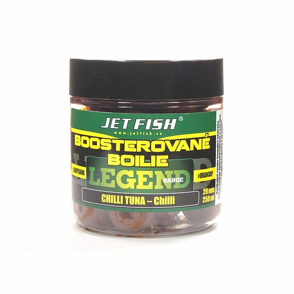 Jetfish Legend Boosted Boilies Chilli Tuna - RÖVID LEJÁRATI IDŐméret 20mm - EAN: 200000090425