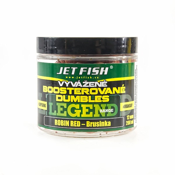 Jetfish Legend Balanced Boosted Dumbells Robin Red Cranberry - ТЕРМІН ПРИДАТНОСТІ ЗБІГАЄрозмір 12 мм - EAN: 200000090500