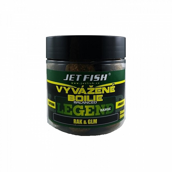 Jetfish Legend Balanced Boilies Crayfish + GLM - SHORT EXPIRY DATEpackaging 24mm - EAN: 200000090579