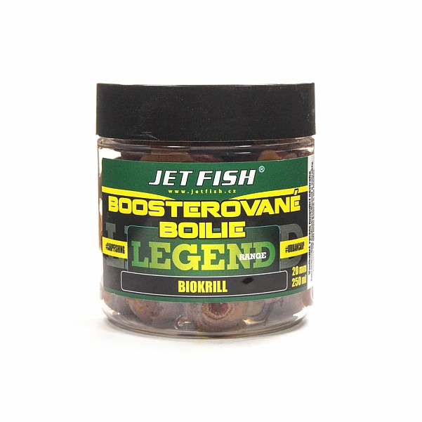 Jetfish Legend Boosted Boilies Biokrill - ТЕРМІН ПРИДАТНОСТІ ЗБІГАЄрозмір 20mm - EAN: 200000090784