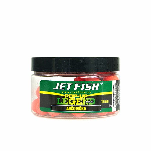 JetFish Legend Pop Up Anchovy - KURZES VERFALLSDATUMGröße 12mm - EAN: 200000090906