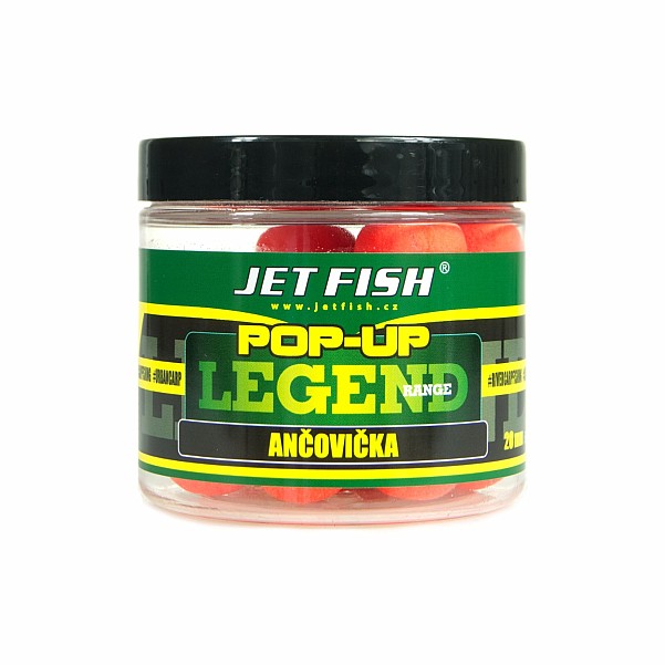 JetFish Legend Pop Up Anchovy - DATE DE PÉREMPTION COURTEtaille 20mm - EAN: 200000090913