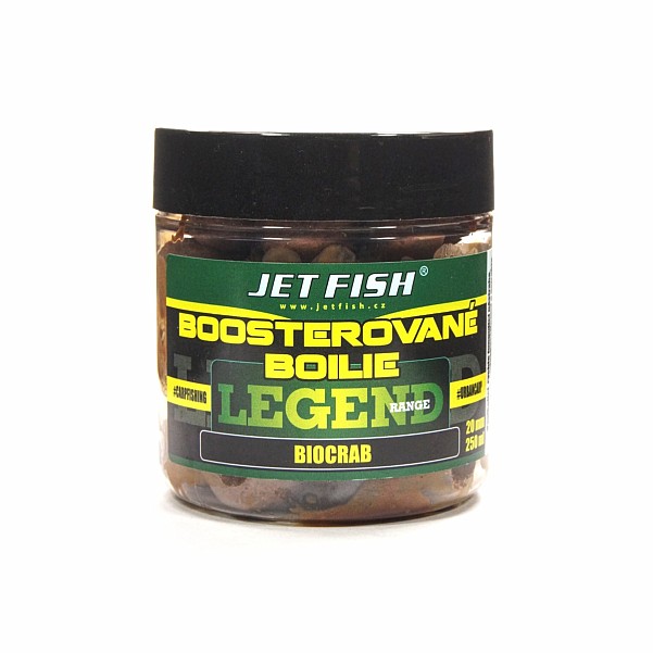 Jetfish Legend Boosted Boilies Biocrab - SHORT EXPIRY DATEsize 20mm - EAN: 200000090944