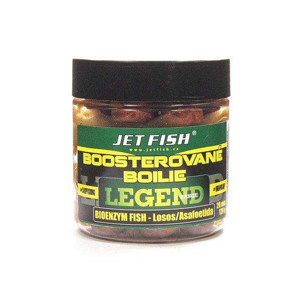 Jetfish Legend Boosted Boilies Bioenzym Fish - Salmon - ТЕРМІН ПРИДАТНОСТІ ЗБІГАЄрозмір 20mm - EAN: 200000091040