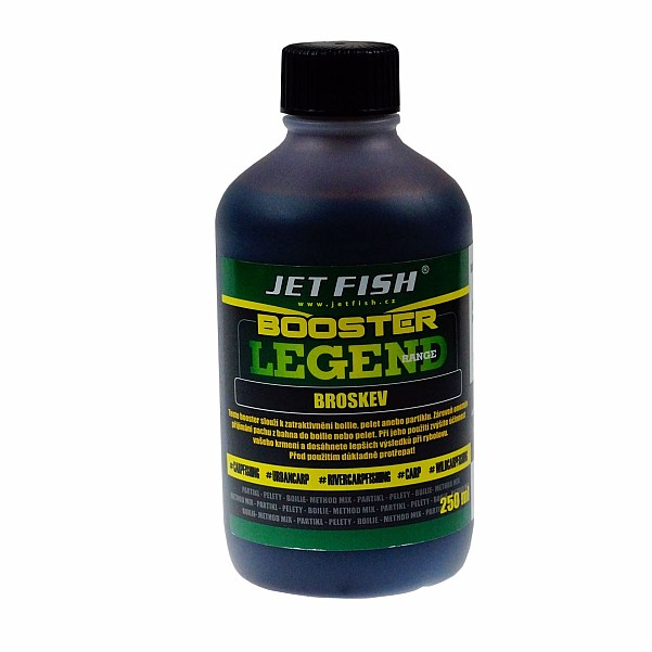 JetFish Legend Booster - Peach - KURZES VERFALLSDATUMVerpackung 250ml - EAN: 200000091132