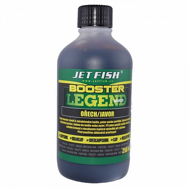 JetFish Legend Booster - Mapple Walnut - ТЕРМІН ПРИДАТНОСТІ ЗБІГАЄупаковка 250ml - EAN: 200000091156