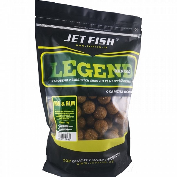 Jetfish Legend Boilie - Crayfish + GLM - SHORT EXPIRY DATEsize 24mm / 1kg - EAN: 200000091361