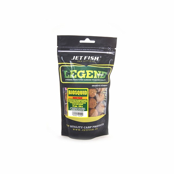 Jetfish Legend Boilies Biosquid  - Extra Hart -KURZES VERFALLSDATUMGröße 24mm - EAN: 200000091545