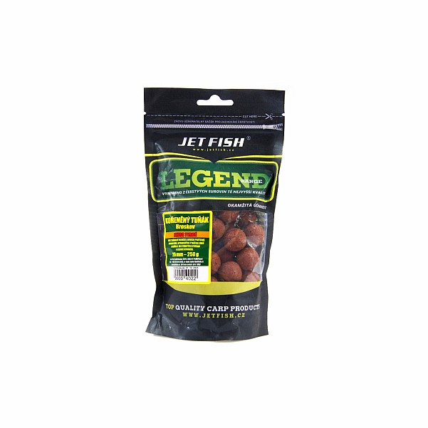 Jetfish Legend Boilies Spicy Tuna / Peach - Extra Hart - KURZES VERFALLSDATUMGröße 20mm - EAN: 200000091781