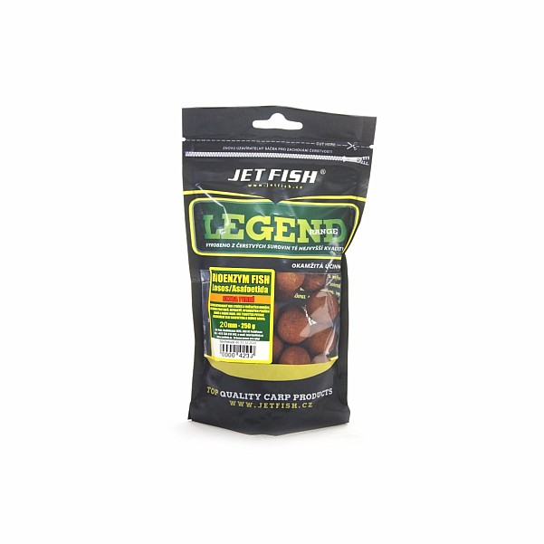 Jetfish Legend Boilies Bioenzym Fish Salmon  - Extra Hart - KURZES VERFALLSDATUMGröße 20mm - EAN: 200000091798