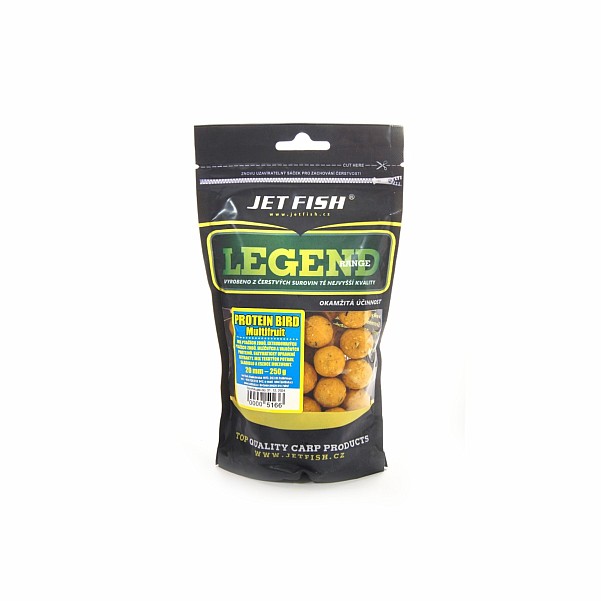 Jetfish Legend Boilie - Protein Bird - MultiFruitGröße 20mm / 250g - EAN: 200000091859