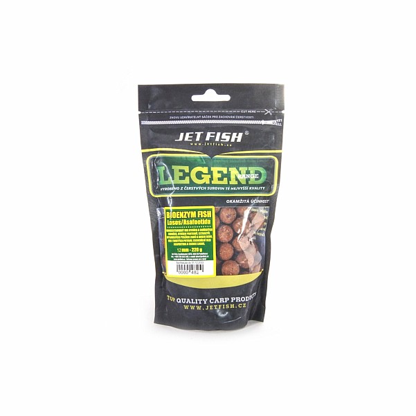 Jetfish Legend Boilie - Bioenzym Fish + A.C. Salmon - SHORT EXPIRY DATEsize 12mm / 200g - EAN: 200000091897