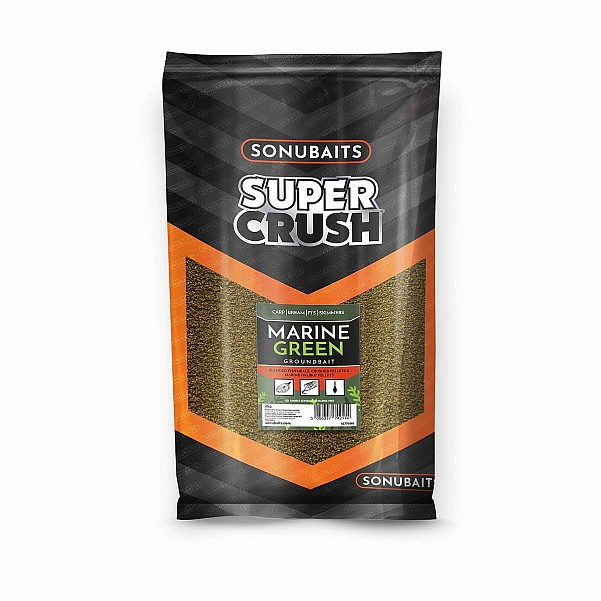 Sonubaits Super Crush Groundbait - Marine Greenpackaging 2kg - MPN: S1770046 - EAN: 5056317742114