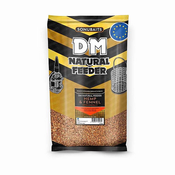 Sonubaits DM Natural Feeder Hemp & Corianderpackaging 1kg - MPN: S1780022 - EAN: 5056317750928