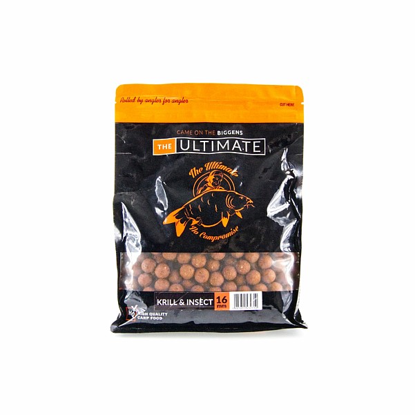 UltimateProducts Top Range Boilies - Krill Insect - RÖVID LEJÁRATI DÁTUMméret 16 mm / 1 kg - EAN: 200000092351