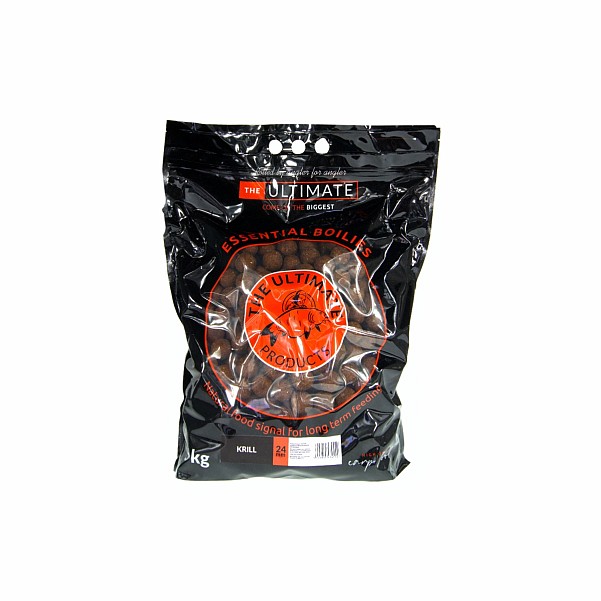 UltimateProducts Essential Boilies Krill - KRÓTKA DATA WAŻNOŚCIrozmiar 24mm / 5kg - EAN: 200000092375