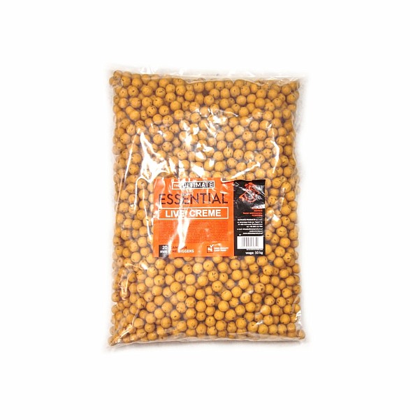 UltimateProducts Essential Boilies - Live Creme - SHORT EXPIRY DATEsize 20mm / 10kg - EAN: 200000092405