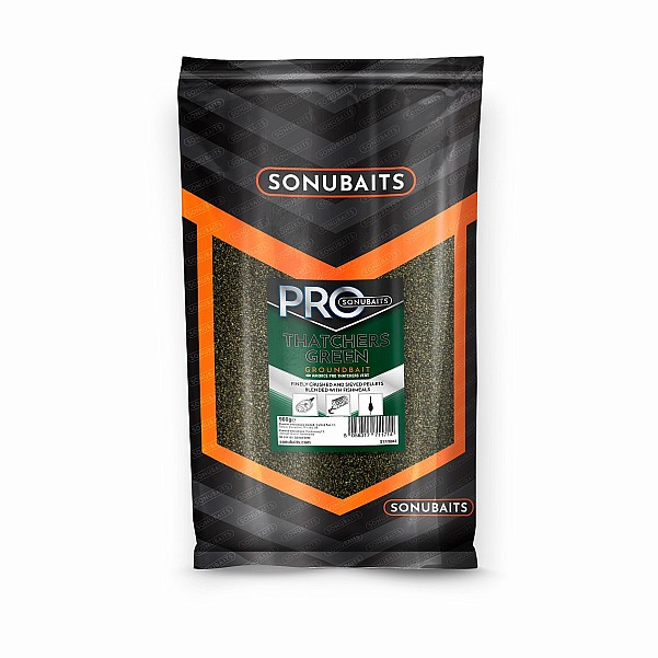 Sonubaits Pro Groundbait - Thatchers Green  - KRÓTKA DATA WAŻNOŚCIopakowanie 900g - EAN: 200000092474