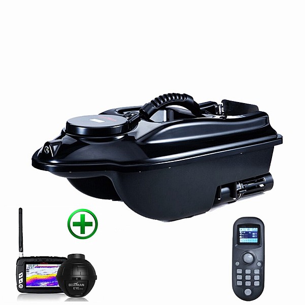 Boatman Actor BLACK GPS 2.0 + Boatman Eye RF 100kolor Czarny - EAN: 200000092665