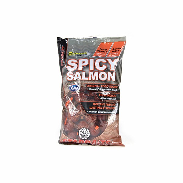 NEW Starbaits Performance Boilies - Spicy Salmon - FECHA DE CADUCIDAD CORTAtamaño 24 mm / 1kg - EAN: 200000092832