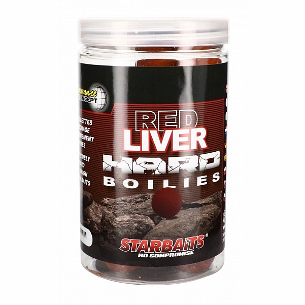 Starbaits Performance Hard Boilies - Red Liver - SHORT EXPIRY DATEsize 20mm - EAN: 200000093044