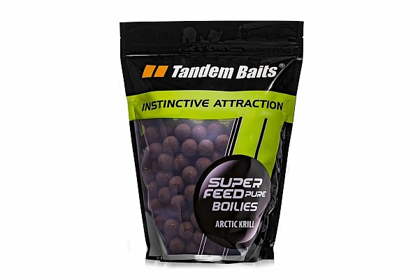 TandemBaits SuperFeed Pure Boilies - Arctic Krill - FECHA DE CADUCIDAD CORTAtamaño 18 mm / 1 kg - EAN: 200000093075