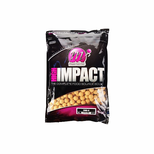 Mainline High Impact Boilies - Choc-O  - KURZES HALTBARKEITSDATUMGröße 15 mm / 1 kg - EAN: 200000093105