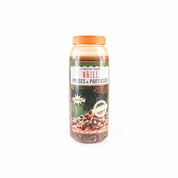 Dynamite Baits Frenzied - Krill Pulses and Particles  - DATE DE VALIDITÉ COURTEemballage 2,5L - bocal - EAN: 200000093273