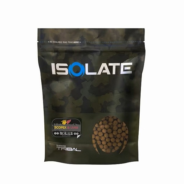 Shimano Tribal Isolate Boilies 3kg - Scopex Livertaille 15mm / 3kg - MPN: ISOSLB153000