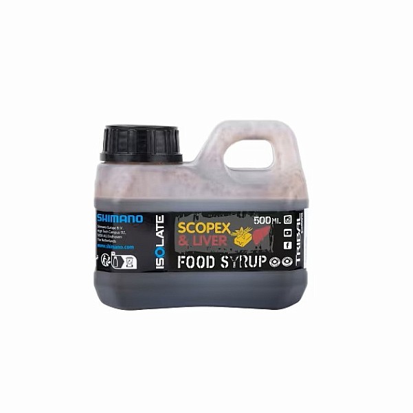 Shimano Tribal Isolate Food Syrup - Scopex Liveremballage 500ml - MPN: ISOSLLA500 - EAN: 8717009893268