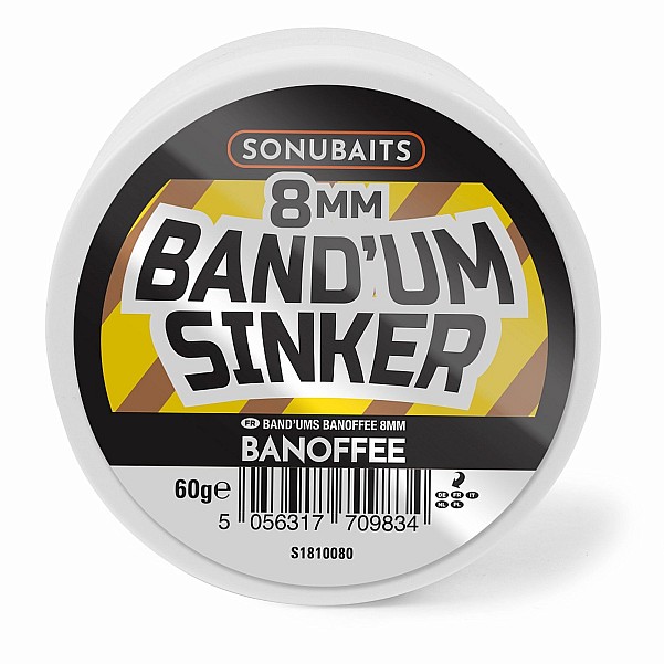 Sonubaits Band'um Sinker - Banoffee - KRÓTKA DATA WAŻNOŚCIrozmiar 8mm - EAN: 200000093761