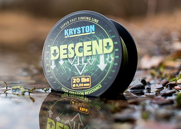 Kryston DESCEND Sinking Mainline Braidmodel 0.23mm (20lb) / 300m - MPN: KR-DC5