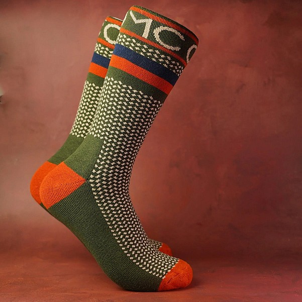 One More Cast Spotted EEL Bamboo Sockssize S/M (UK 7-9/EU 41-43) - MPN: OMCSK3 - EAN: 5060939135056