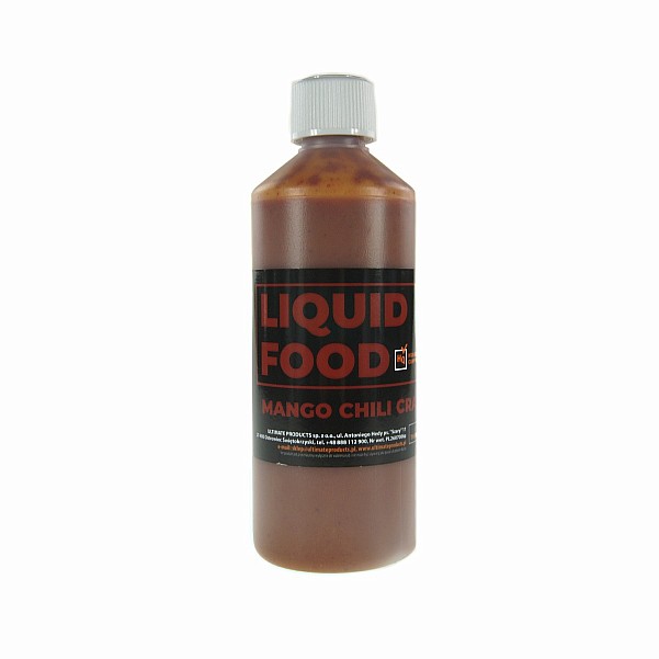 UltimateProducts Top Range Liquid Food - Mango Chili Crabpackaging 500ml - EAN: 5903855434752