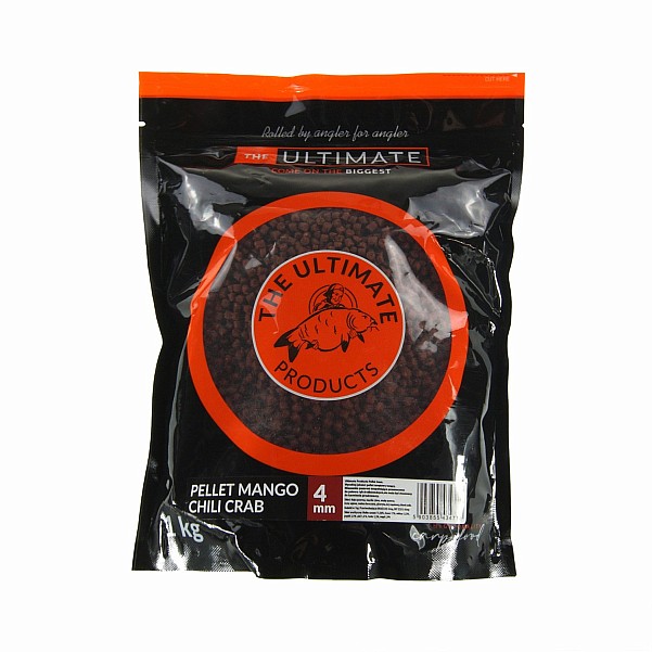 UltimateProducts Top Range Pellet - Mango Chili Crabpackaging 4mm / 1kg - EAN: 5903855434776