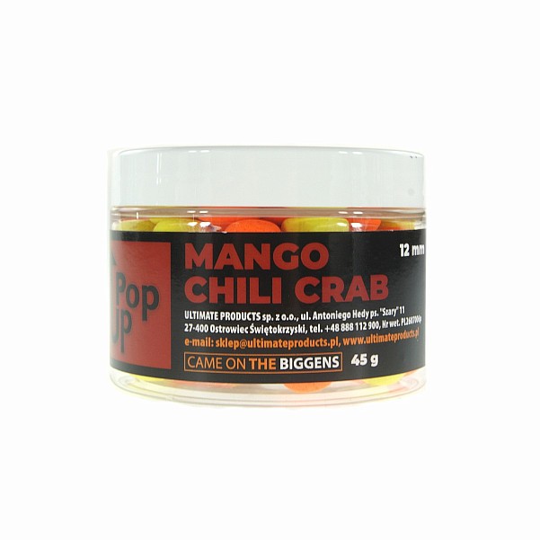 UltimateProducts Top Range Pop-Ups - Mango Chili Crabrozmiar 12 mm - EAN: 5903855434783