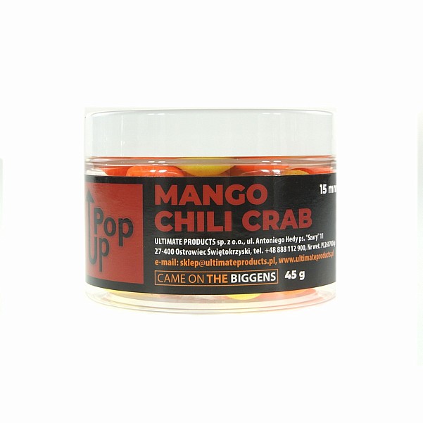 UltimateProducts Top Range Pop-Ups - Mango Chili Crabrozmiar 15 mm - EAN: 5903855434790