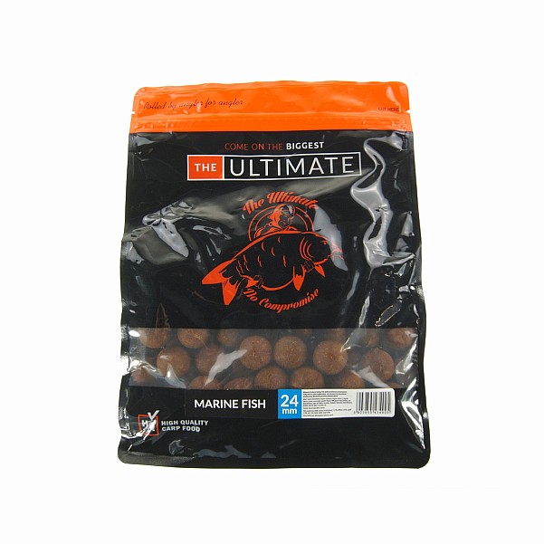 UltimateProducts Top Range Boilies - Marine Fishvelikost 24 mm / 1 kg - EAN: 5903855434905