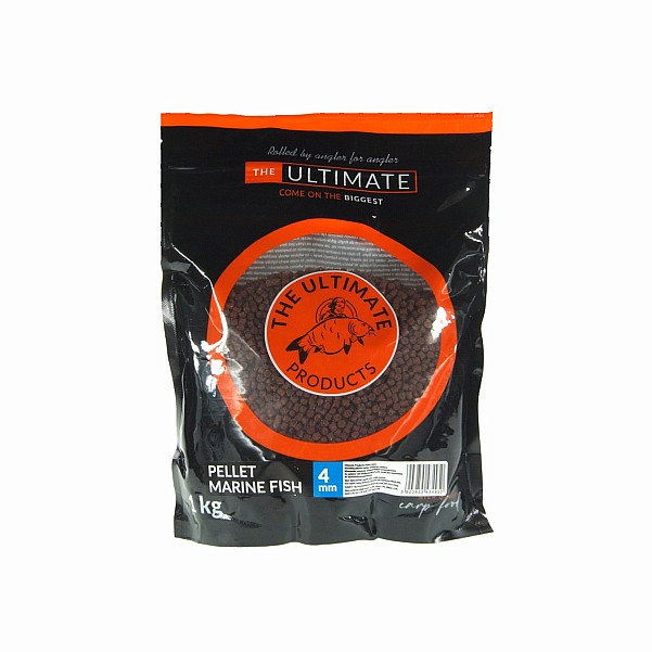 UltimateProducts Top Range Pellet - Marine Fishemballage 4mm / 1kg - EAN: 5903855434950