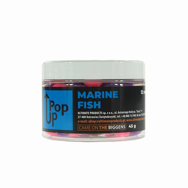 UltimateProducts Top Range Pop-Ups - Marine Fishsize 12 mm - EAN: 5903855434967