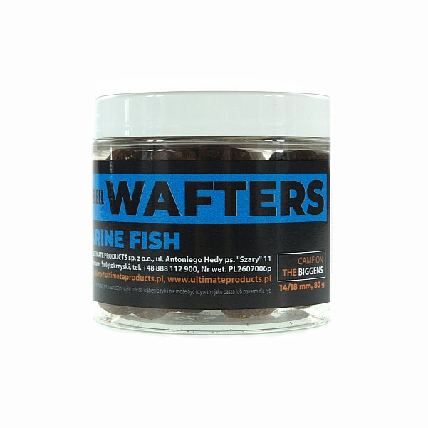 UltimateProducts Top Range Wafters - Marine Fishsize dumbell 14/18mm - EAN: 5903855435049