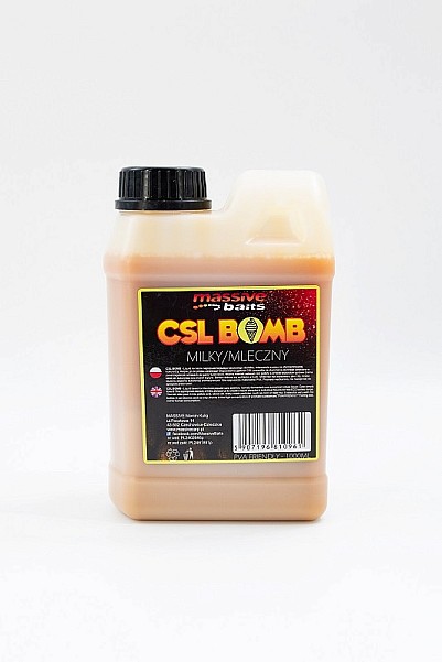 Massive Baits CSL Boomb - Milkypackaging 1000 ml - MPN: CSL001 - EAN: 5907196810961